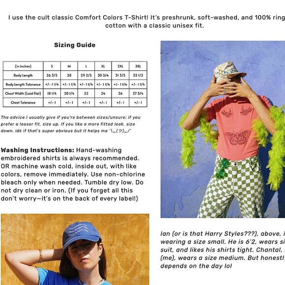 READ RECEIPTS Artisan Embroidered Quote Tee White Crewneck Short Sleeve - Picture 12 of 13